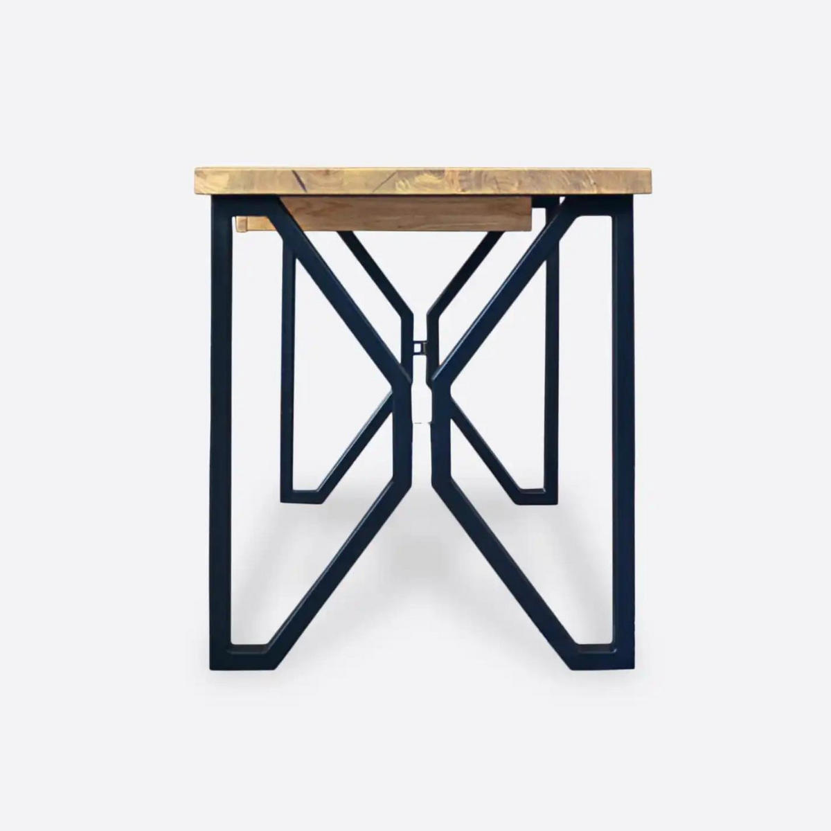 SCHREIBTISCH mit Schubladen zum Büro GORAN I - Eichefarben, Holz (70/150/75cm) - Rawood Furniture