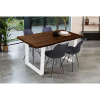 ESSTISCH JOSY U - Nussbaumfarben, Holz (85/160/77cm) - SAM