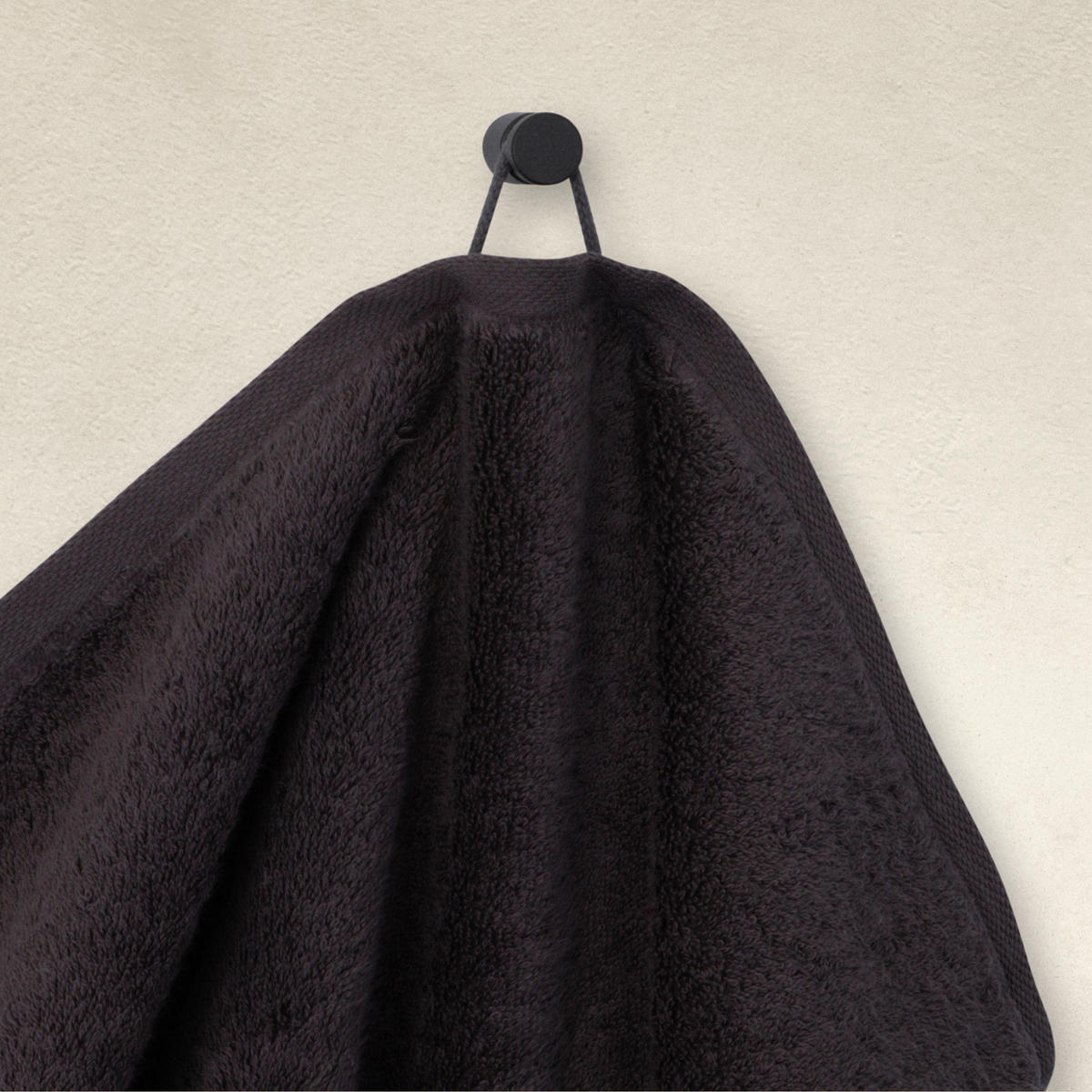 GÄSTETUCH LOFT - Graphitfarben, Textil (30/50cm) - MÖVE
