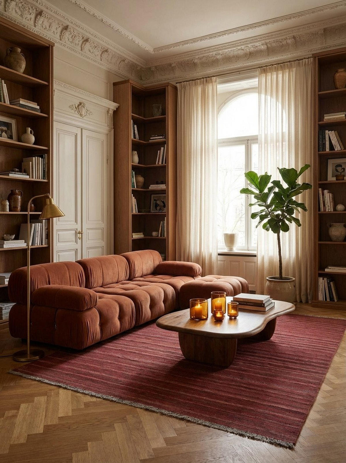 HANDWEBTEPPICH Kelim Gashgai Rot 235/171 cm Schurwolle - Rot, Textil (171/235cm) - Looma