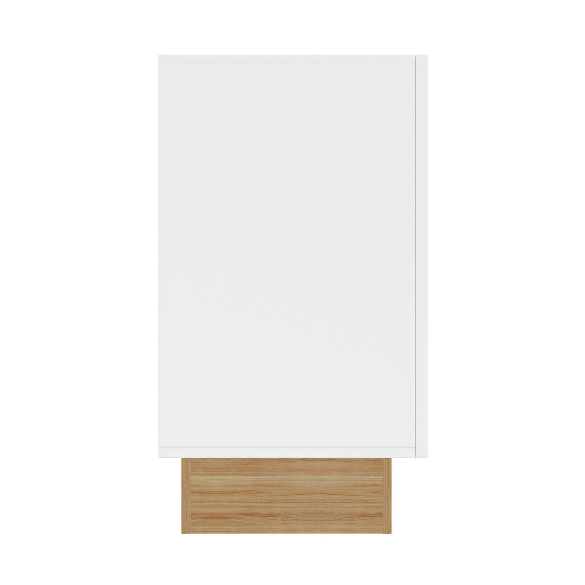 SIDEBOARD 160cm 4 Türen U-Form Stauraum modern - Weiß, Holzwerkstoff (38/75/160cm) - FLIEKS