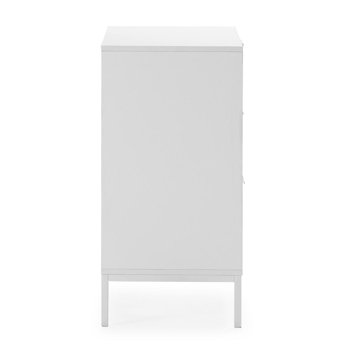 KOMMODE 80/80/40 Auri Weiß - Weiß, Holzwerkstoff (80/80/40cm) - VS Venta-stock