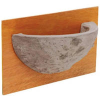 NISTKASTEN für Mehlschwalben, aus Ton, zum Anschrauben - Hellgrau, Keramik (8.7/14.7/24.1cm) - Westfalia