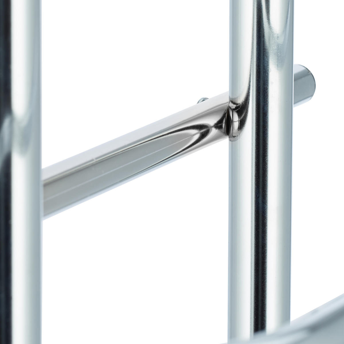 HANDTUCHHALTER - Silberfarben, Metall (40/83/18cm) - Relaxdays