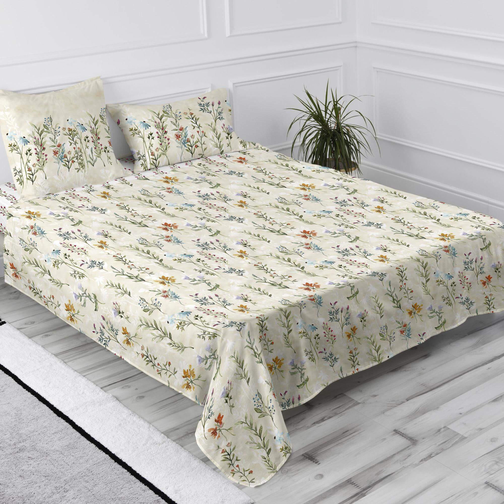 OBERBETTLAKEN vernazza 160x270 cm mehrfarbig - Multicolor, Textil (160/270cm) - Happy Friday