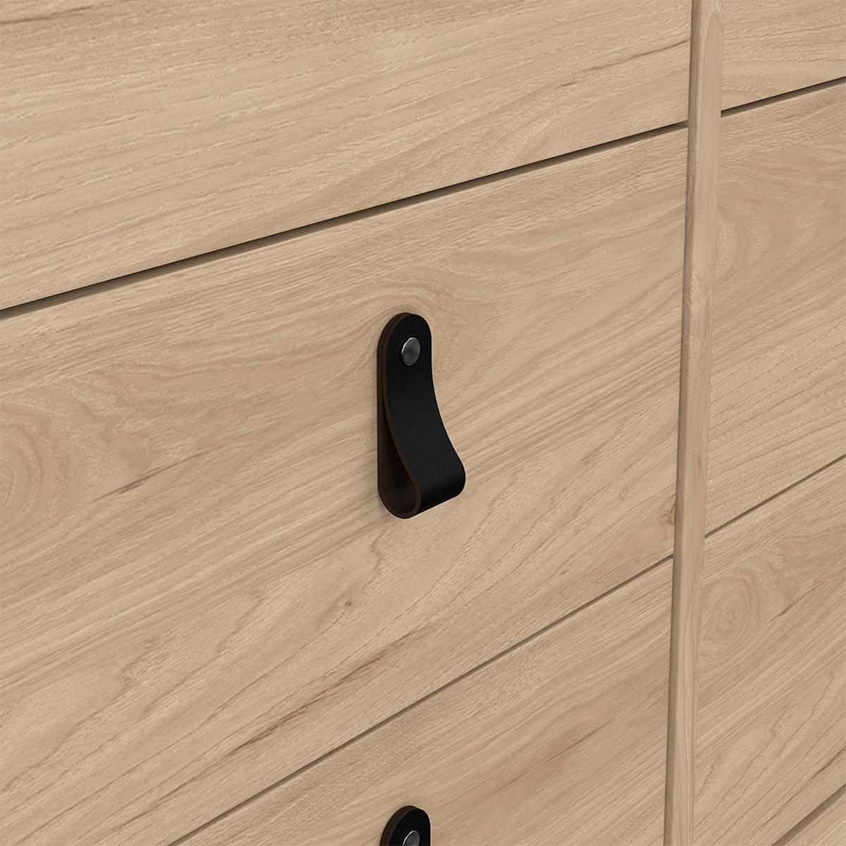KOMMODE, Madrid, Eiche, Holzwerkstoff, 160 x 39 x 80 cm - Eichefarben, Holzwerkstoff (160/80/39cm) - ebuy24