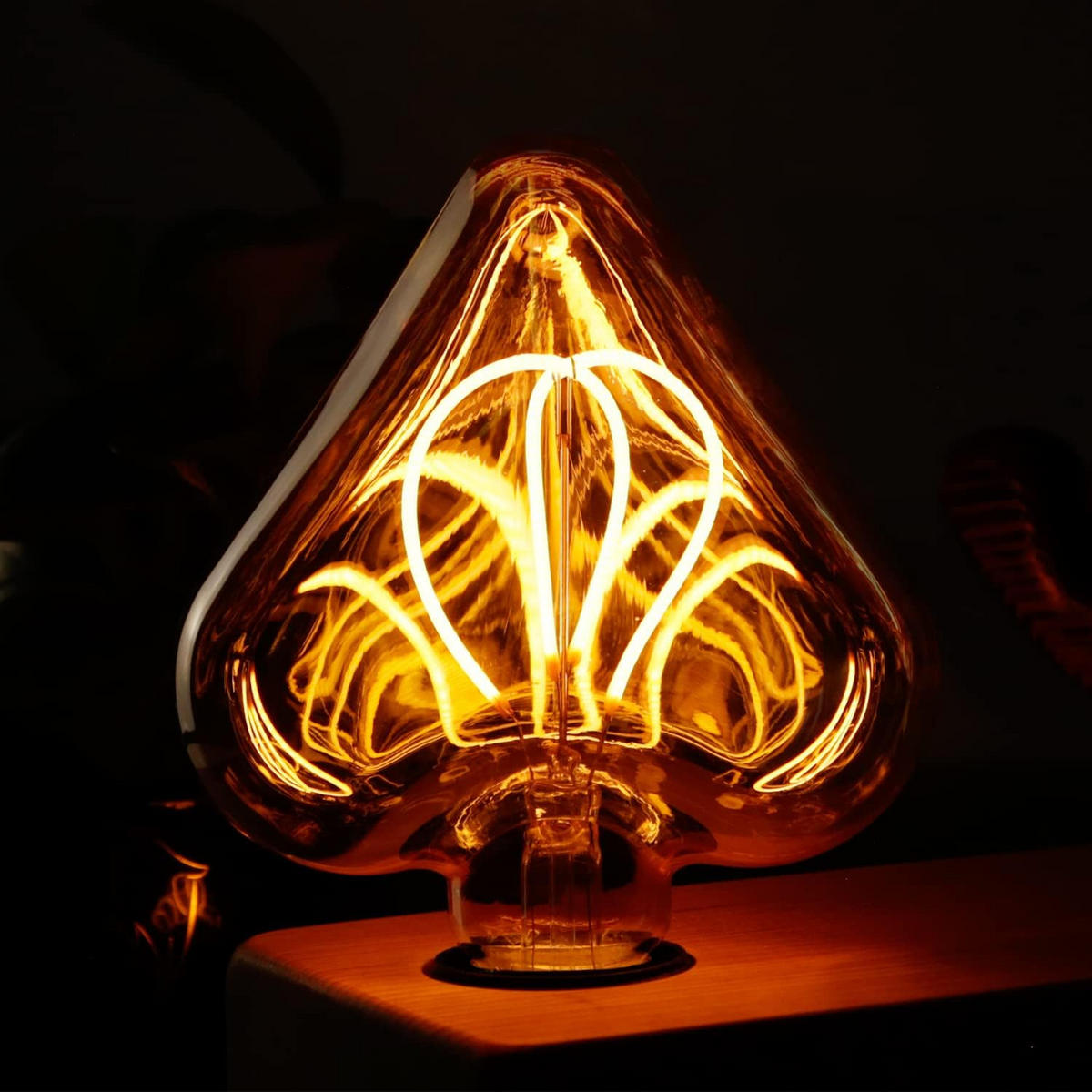 LEUCHTMITTEL Luminarae 11.5/6/15 cm - Braun, Glas (11.5/15cm) - ZMH