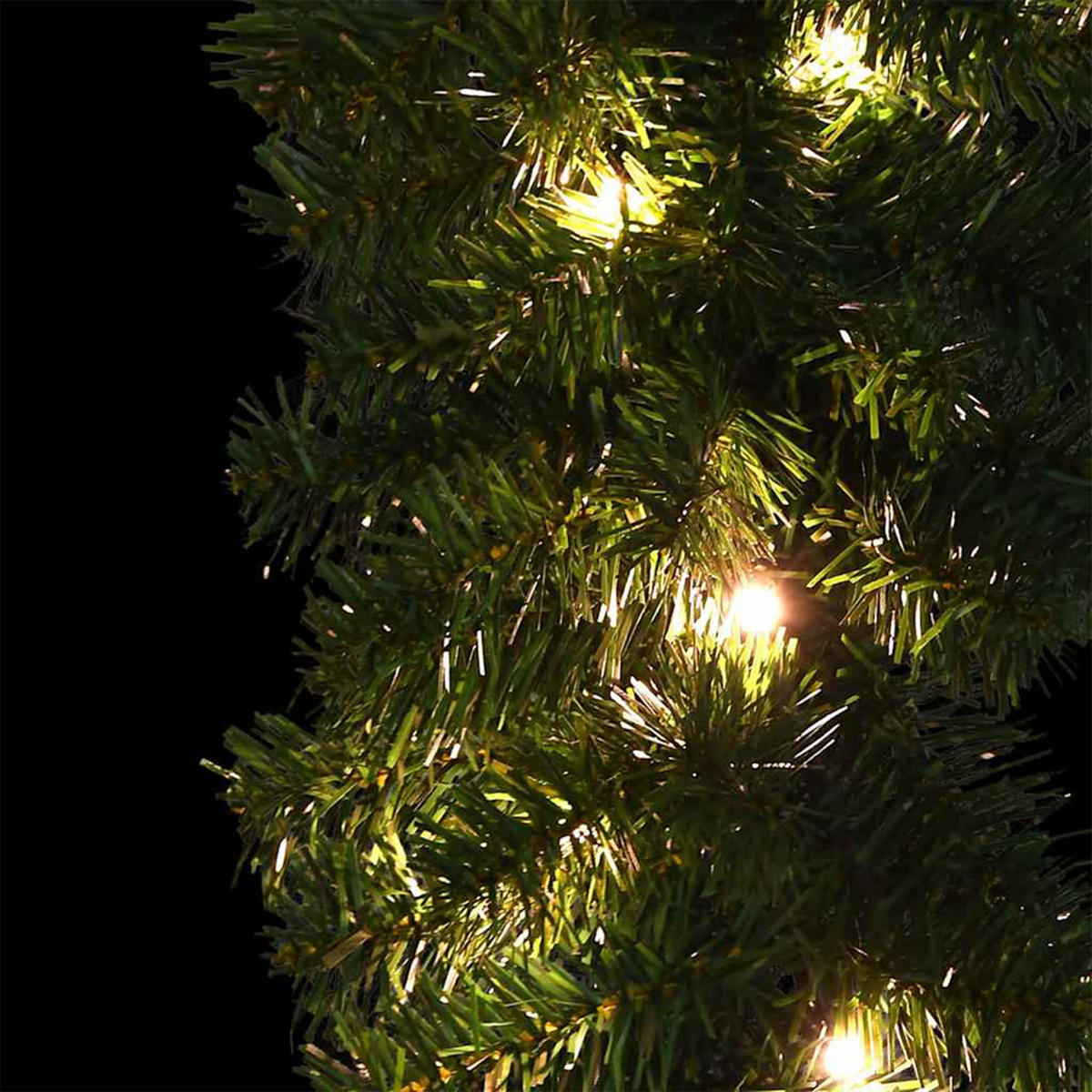 WEIHNACHTSGIRLANDE 2000/24 Cm Grün Kunststoff - Grün, Kunststoff (2000cm) - vidaXL