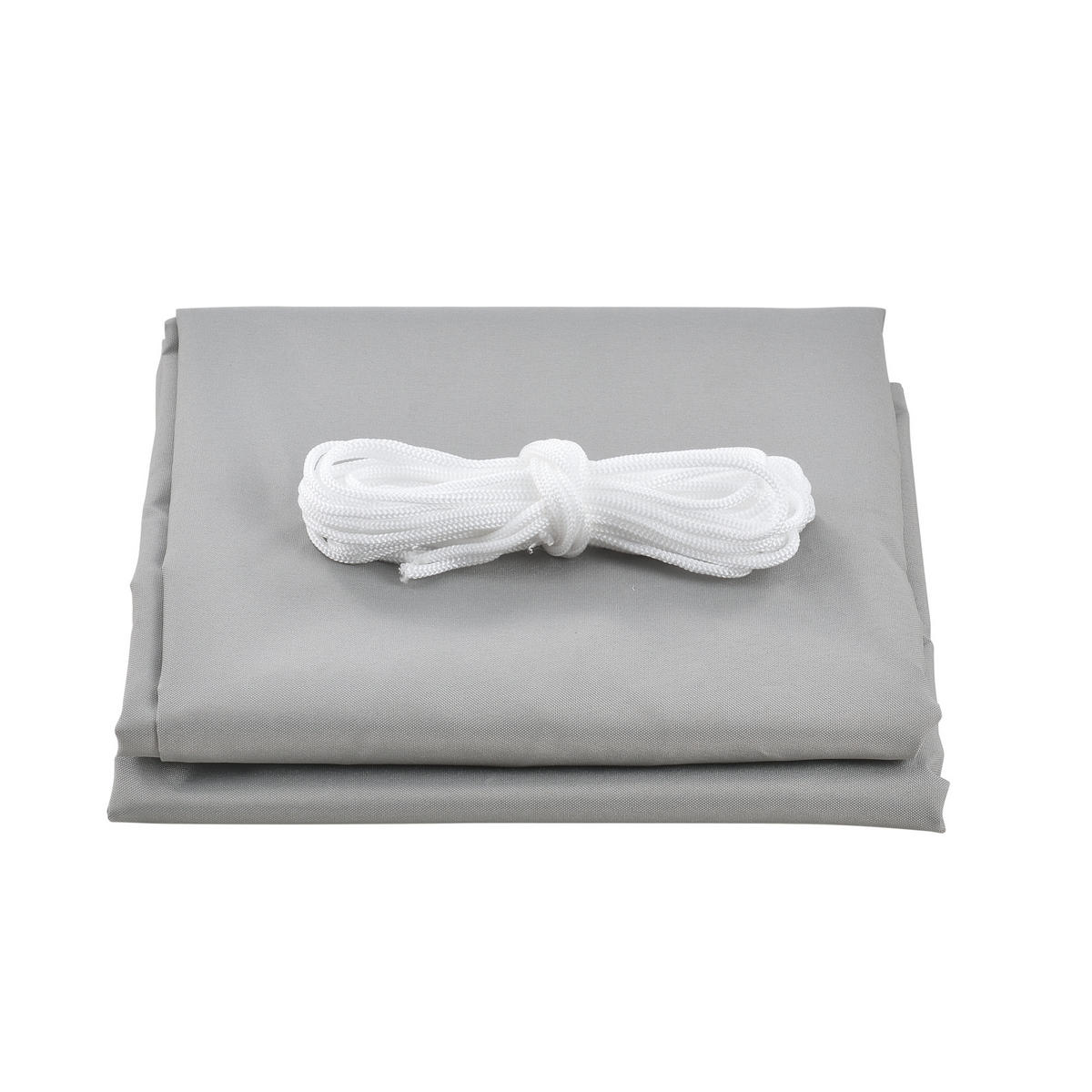 SONNENSEGEL Lerma rechteckig - Hellgrau, Textil (400/200cm) - [en.casa]