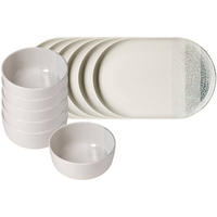 BRUNCH-SET Trio Grau 12er Set - Grau, Keramik (2/2/2cm) - Ritzenhoff Breker