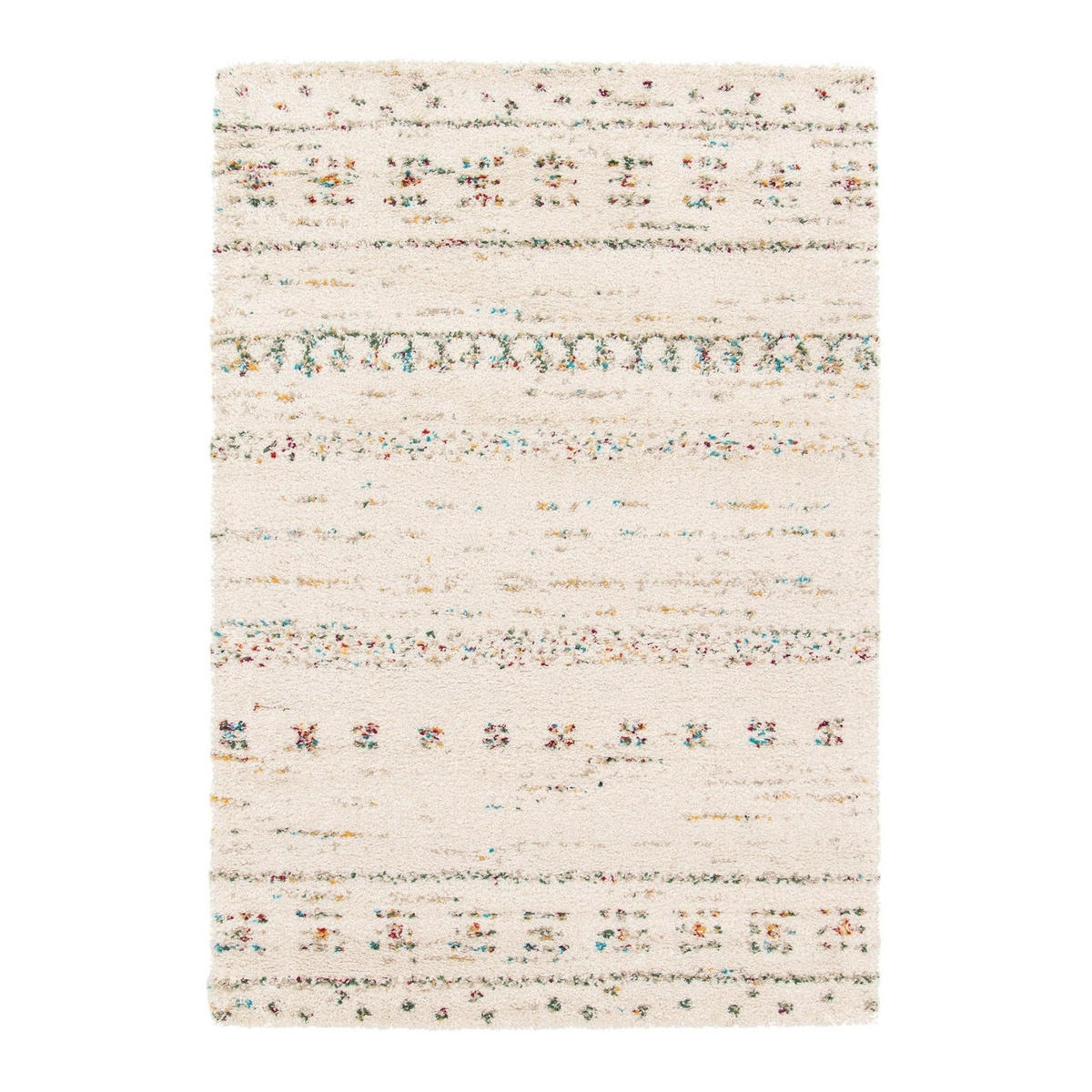 TEPPICH Ethnostil, weich beige - Beige, Textil (80/150cm) - AFK Living