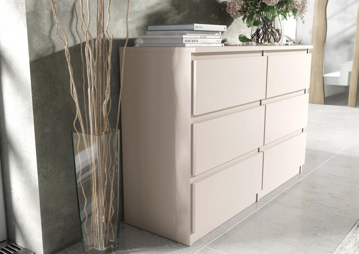 KOMMODE Kaschmir 100/79/39 - Kaschmir, Holzwerkstoff (100/79/39cm) - RAUMHIRSCH FURNITURE