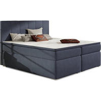 BOXBETT Alice Bonellfederkern - Dunkelblau, Holz/Holzwerkstoff (160/200cm) - Best For Home