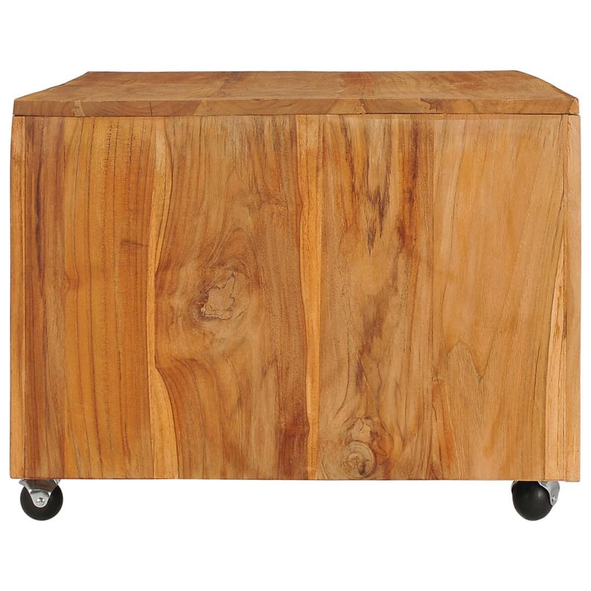 COUCHTISCH 110x60x40 cm Massivholz Teak - Braun, Holzwerkstoff (110/60/40cm) - furnicato