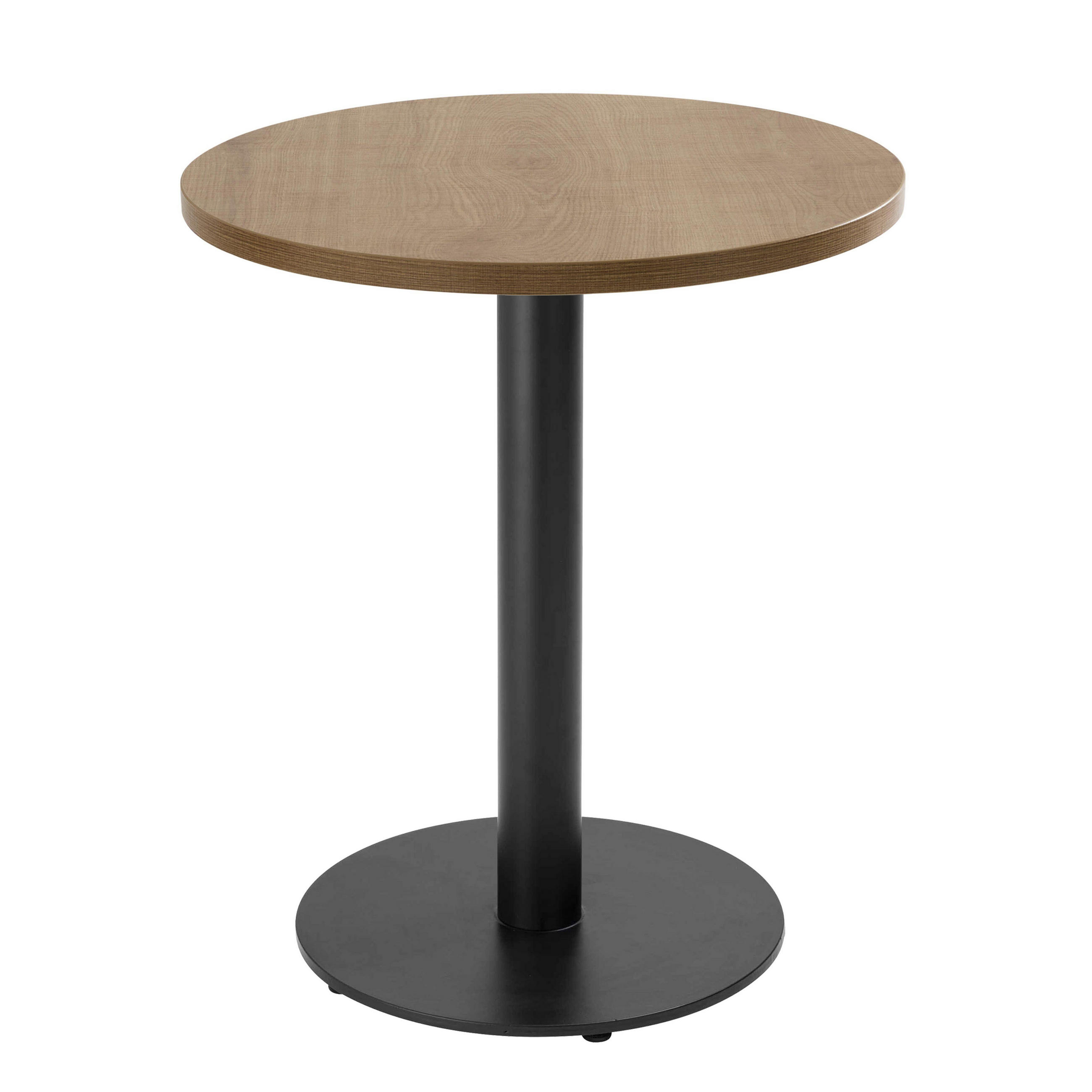 ESSTISCH, helles holz - Braun, Metall (60/2.5/72cm) - Oviala