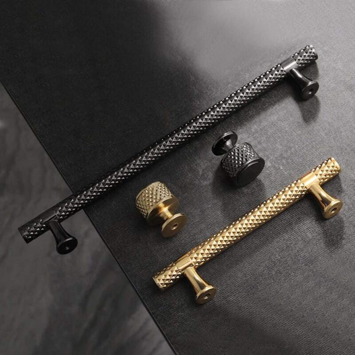 MÖBELGRIFF Gold 2er-Set 192 mm Zinklegierung - Goldfarben, Metall (1.2/3/23.4cm)