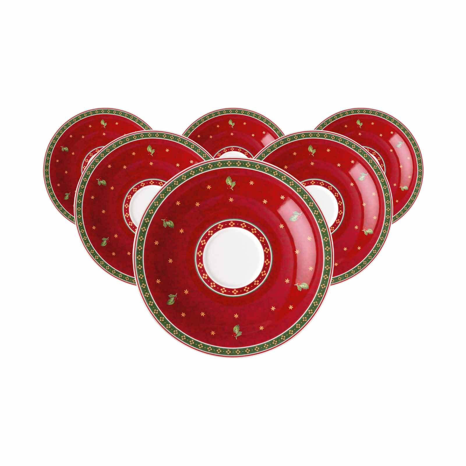 MILCHKAFFEEUNTERTASSEN Toy's Delight bunt ø 19 cm 6er Set - Multicolor, Keramik (19cm) - Villeroy & Boch