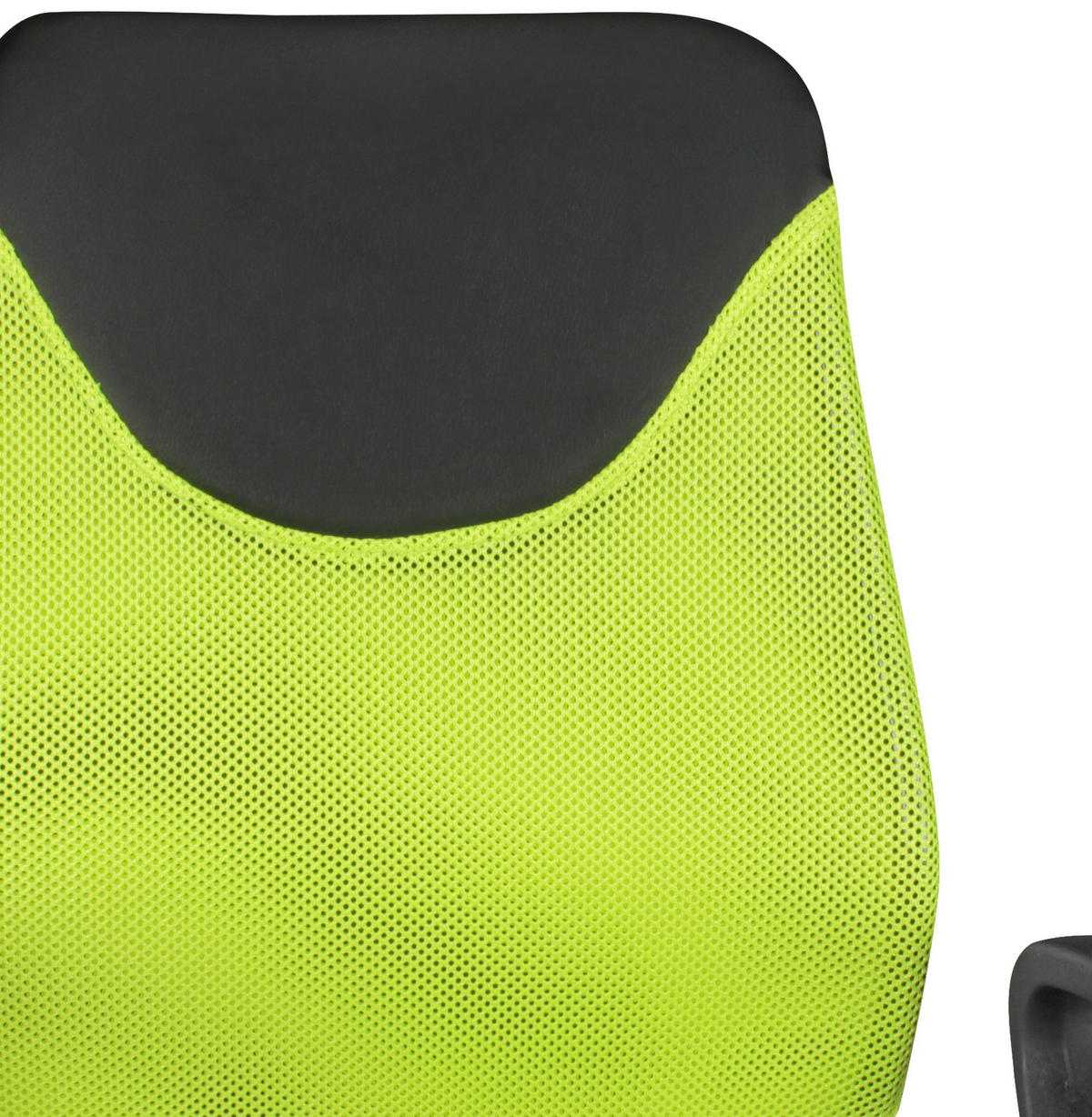 JUGENDDREHSTUHL Nylon Ergonomisch Höhenverstellbar DAVOS, Grün 60x60x101 cm - Silberfarben/Schwarz, Textil/Metall (60/101/60cm) - KADIMA DESIGN
