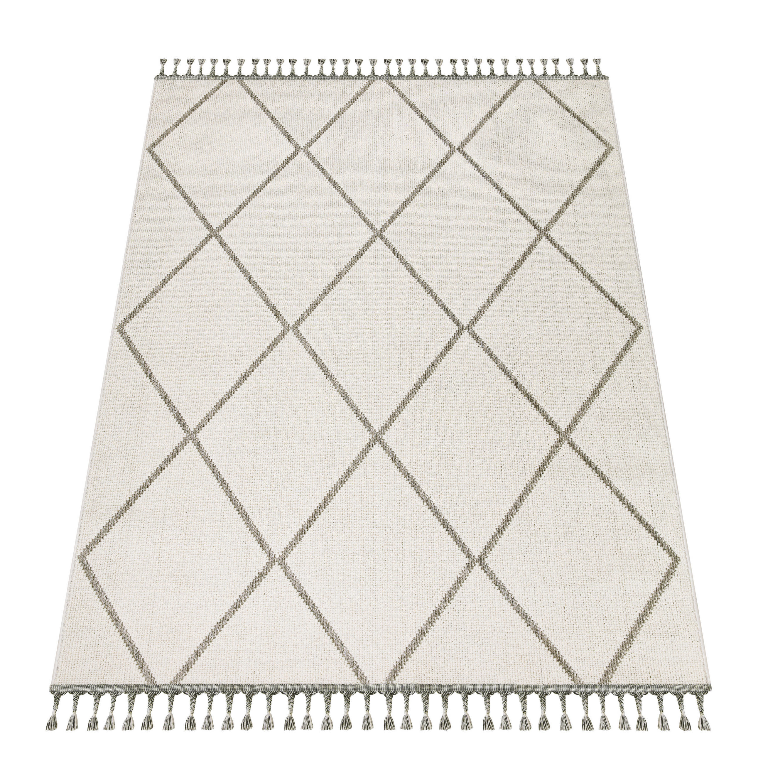 KURZFLORTEPPICH 120/160 cm München 533 - Grau, Textil (120/160cm) - Paco Home