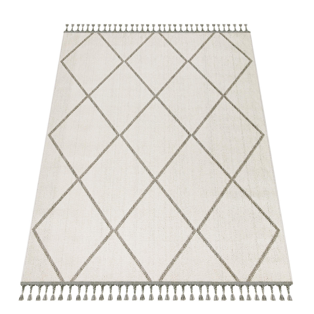 KURZFLORTEPPICH 120/160 cm München 533 - Grau, Textil (120/160cm) - Paco Home