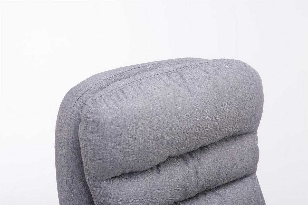 BÜROSTUHL BIG Vancom, Stoff Grau - Grau, Textil/Metall (77/122/77cm) - TPFLiving