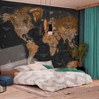 SELBSTKLEBENDE FOTOTAPETE 196/140 cm - Braun, Kunststoff/Textil (196/1cm) - KUNSTLOFT
