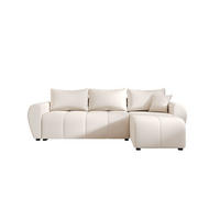 ECKSOFA MOLISA L Cosmic 10 Rechts mit Schlaffunktion - Beige, Textil (245/145cm) - Bedante