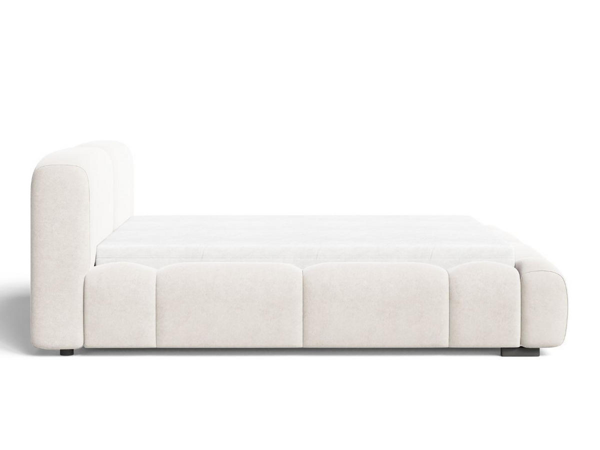 POLSTERBETT Aubi 180x200 Creme - Creme, Textil (180/200cm) - Graingold