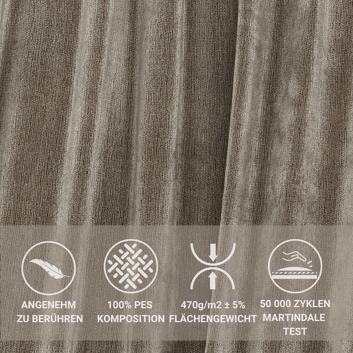 BOXSPRINGBETT Bergamo Beige 200/200 cm - Beige/Schwarz, Holz/Holzwerkstoff (200/200cm) - Maison de Reve