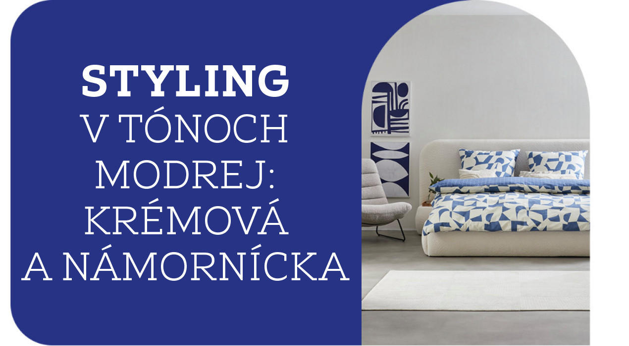 styling v tónoch modrej