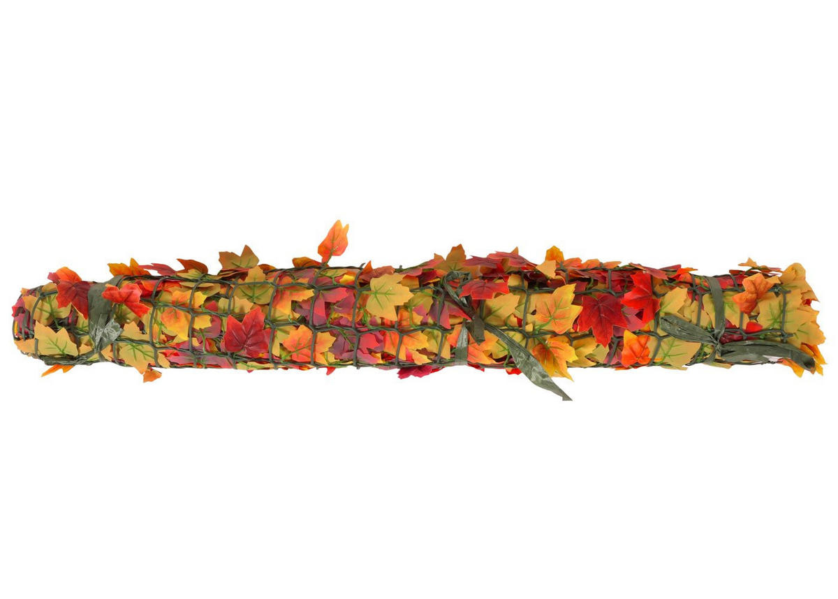 BALKONSICHTSCHUTZ 150x300x1cm Zaun Ahorn Rot-Gelb - Rot, Kunststoff (300/150cm) - PROREGAL