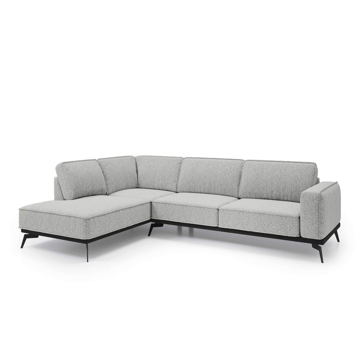 ECKSOFA Rosalia Goldfarben - Goldfarben, Textil (293/90/200cm) - Pillovely