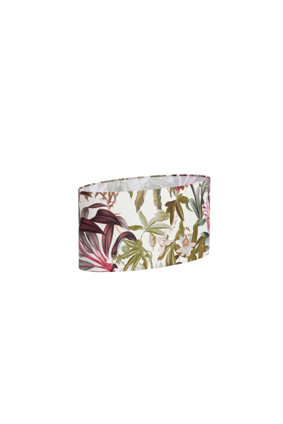 LAMPENSCHIRM Isadore Weiß 45/21/22 cm - Weiß, Textil (45/21/22cm) - Light & Living