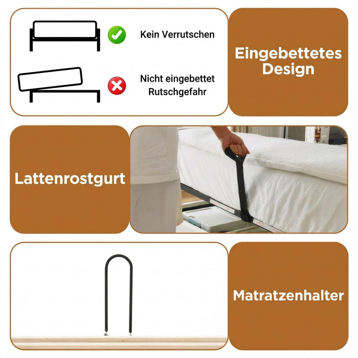POLSTERBETT 140/190 cm Beige mit LED-Beleuchtung und Stauraum (Ohne Matratze) - Beige, Textil (140/190cm) - Oxeza