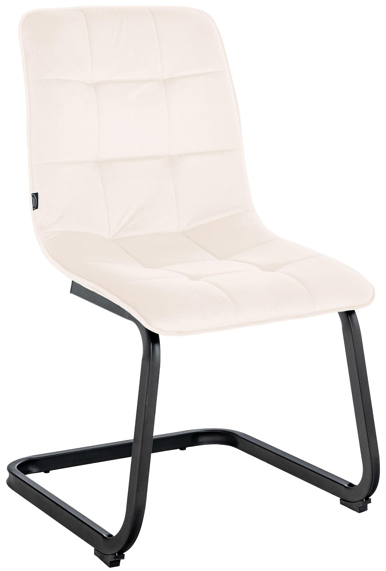 SCHWINGSTUHL Metall creme - Creme/Schwarz, Textil/Metall (47/87/58cm) - CLP