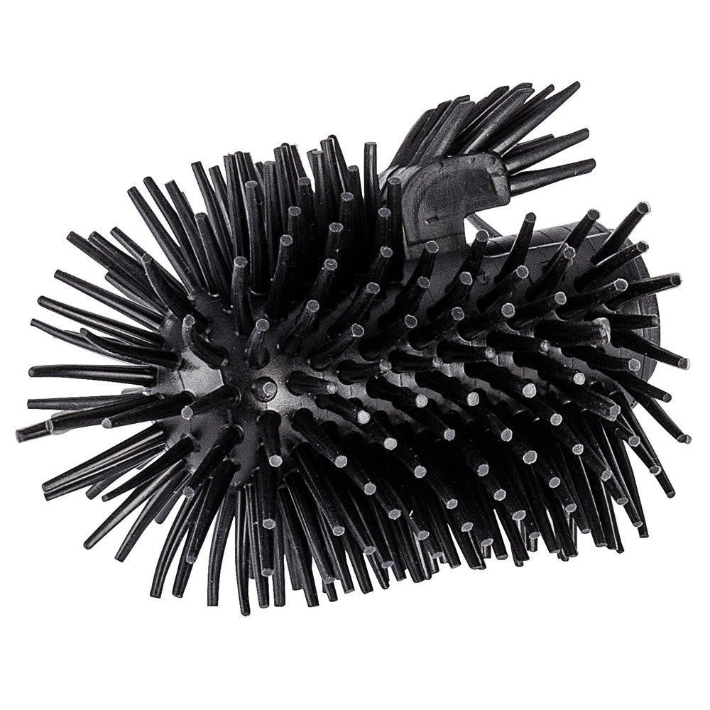 ERSATZSPITZE für WC-Bürste - schwarz 7,5/7,5/9 cm - Schwarz, Kunststoff (7.5/9/7.5cm) - Wenko