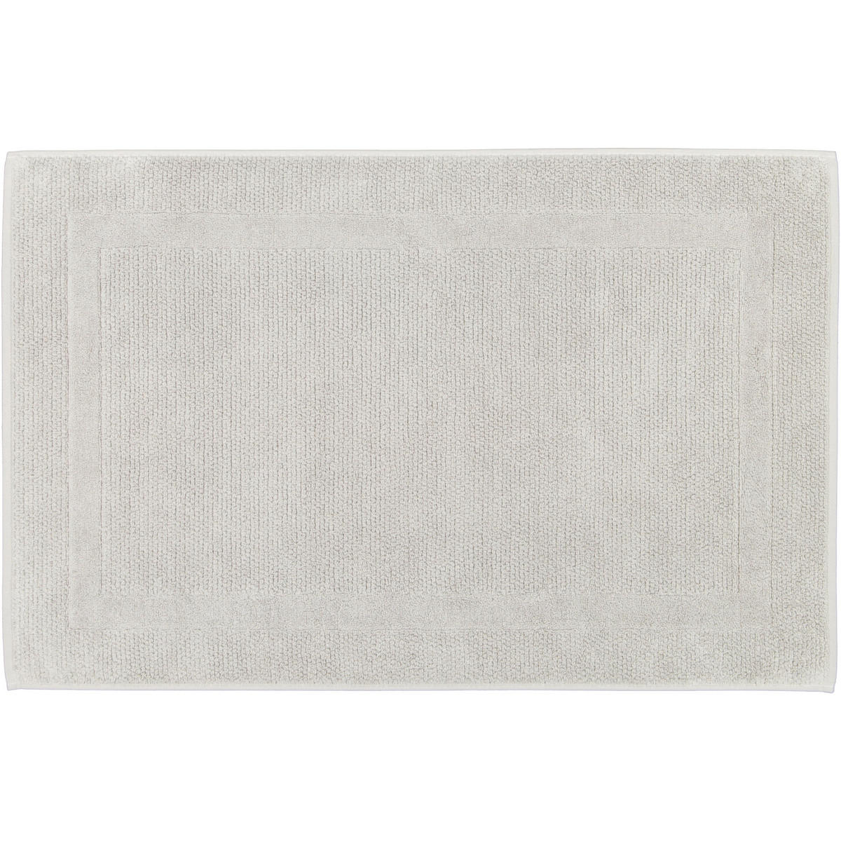 BADEMATTEN MODERN 304 PLATIN - 705 - Platinfarben, Textil (50/80cm) - Cawoe