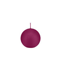 KUGELKERZEN Cardinal Lila Ø 70 mm, 12 Stück - Lila, Paraffin (7/7/7cm) - Wiedemann Kerzen