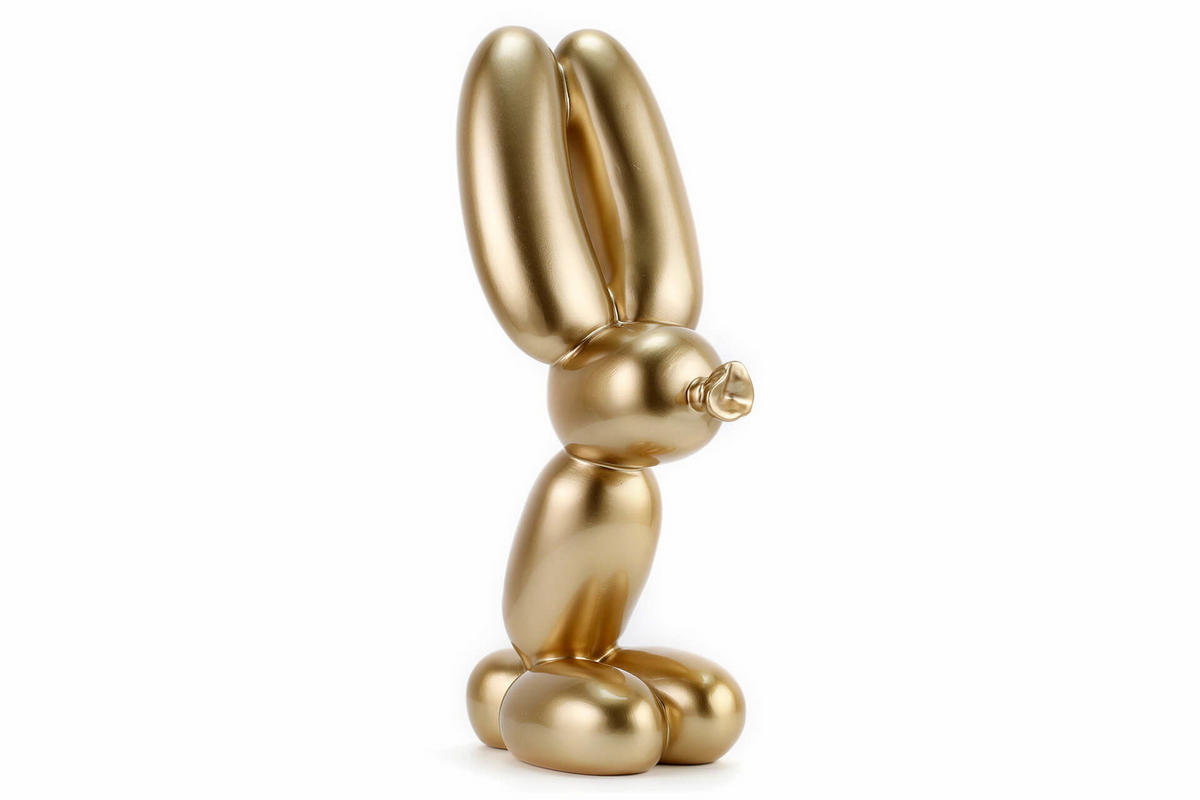 SKULPTUR Gold 18/32 cm - Goldfarben, Stein (0.85/32/11cm) - KUNSTLOFT