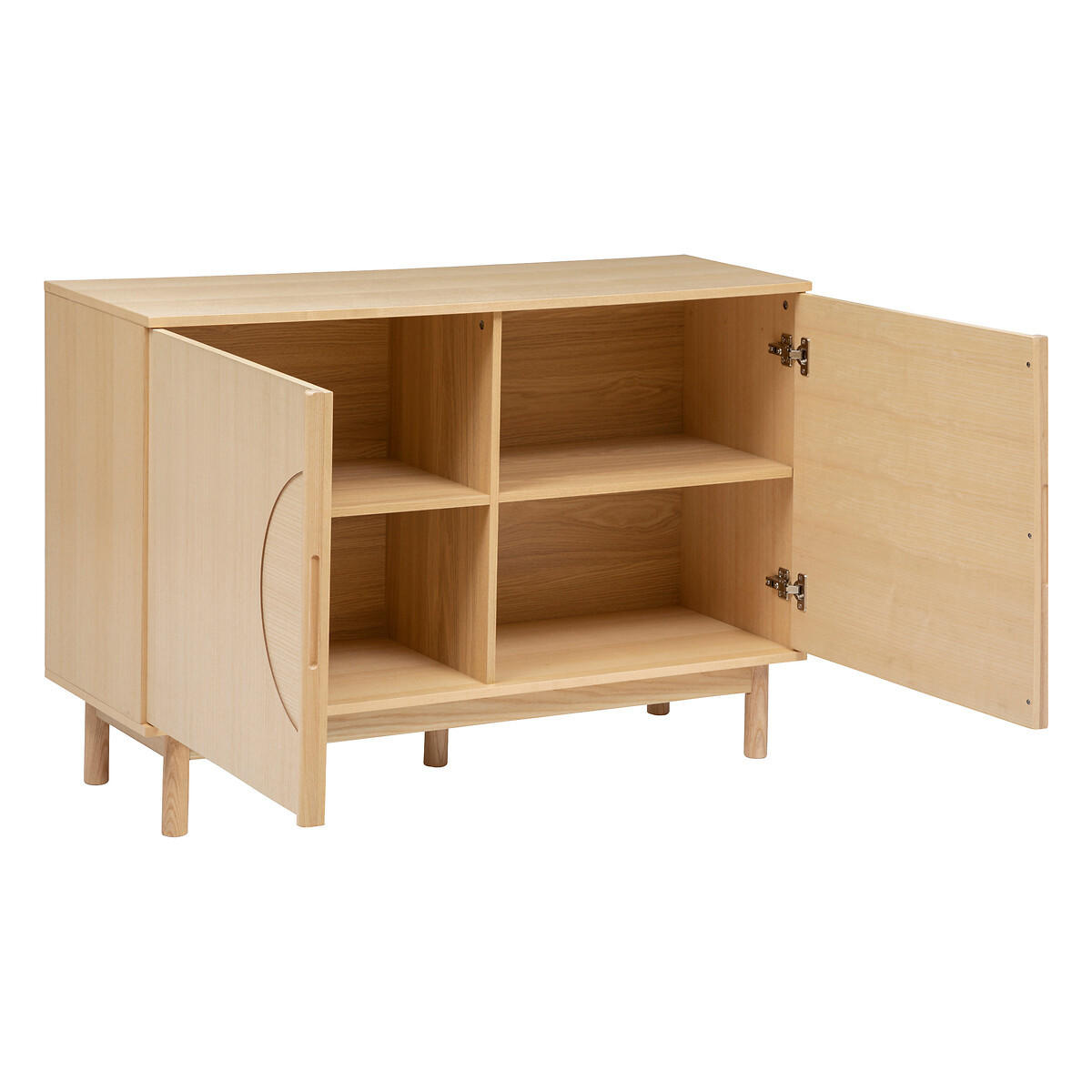 KOMMODE japandi Arden 119/40/80 cm - Braun, Holzwerkstoff (40/80/119cm) - Atmosphera Createur d´interieur