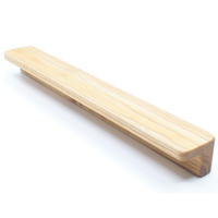 GRIFFLEISTE BA 650mm, Möbelgriff Esche massiv, Küchengriff Holz - Naturfarben, Holz (2.5/2/67.2cm)