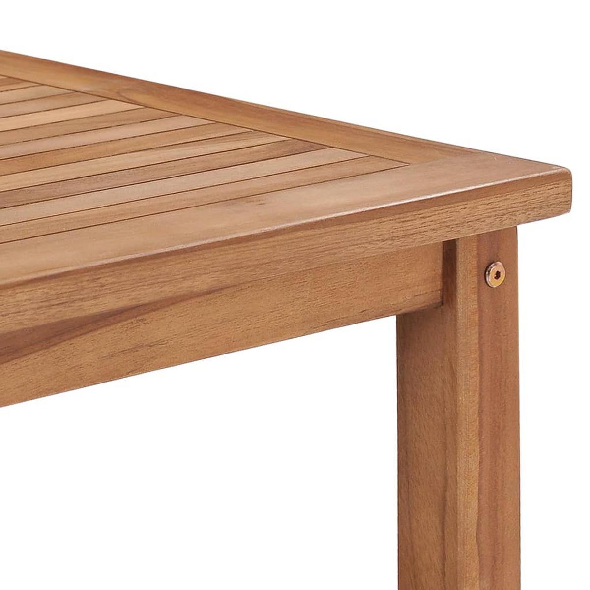 COUCHTISCH 45x45x45 cm Massivholz Teak - Braun, Holz (45/45/45cm) - furnicato