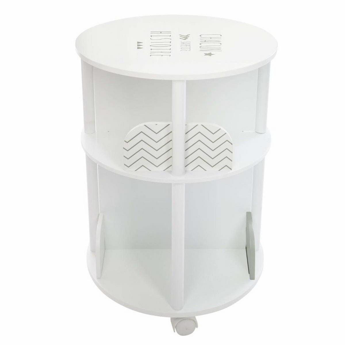 KINDERREGAL Holz - Grau, Holzwerkstoff (40/59/40cm)