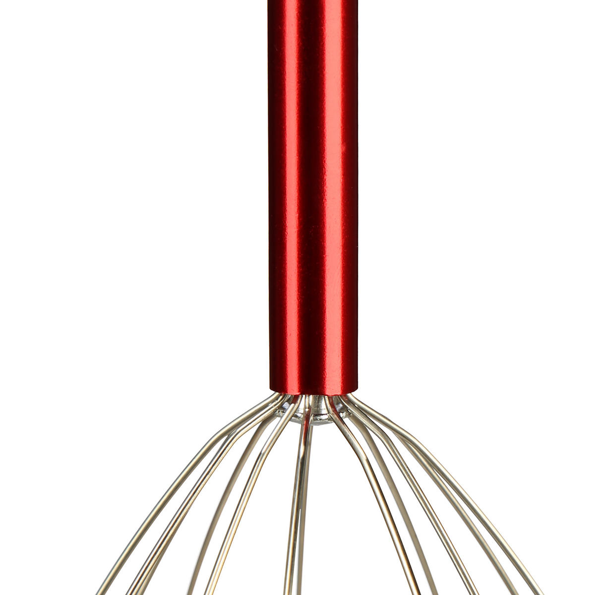 KOPFMASSAGEGERÄT - Rot, Metall (9/9/25.5cm) - Relaxdays