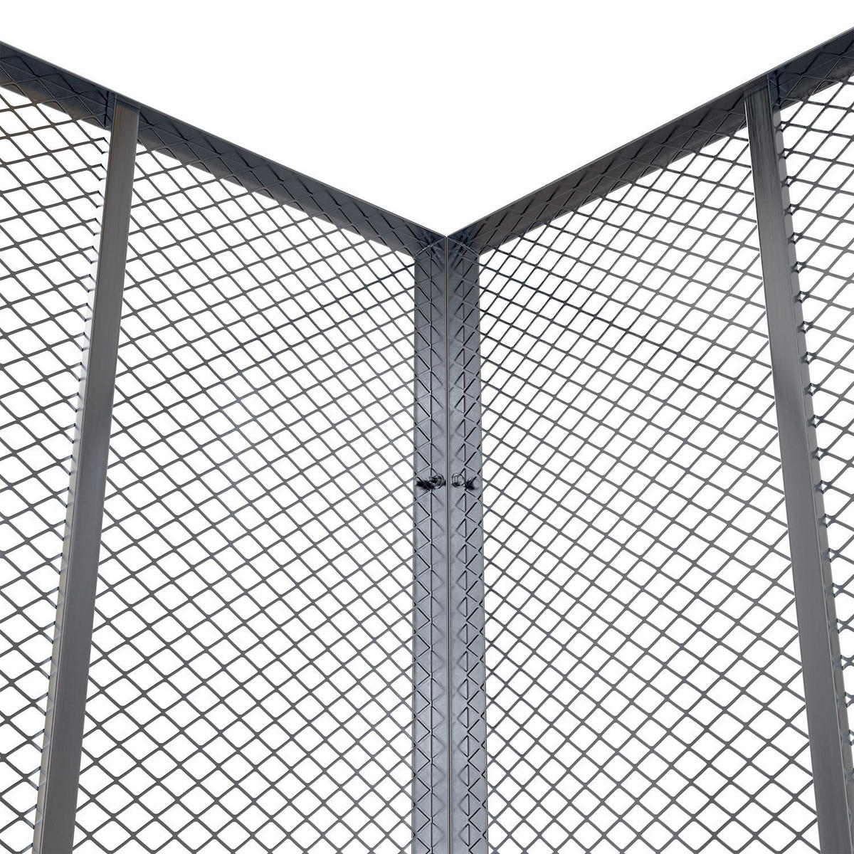 KOMPOSTER Metall silber 800L - Silberfarben, Metall (100/80/100cm) - Juskys