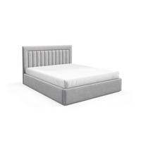 POLSTERBETT BEZA I - Hellgrau - Hellgrau, Textil (160/200cm) - AN-Moebel 4u