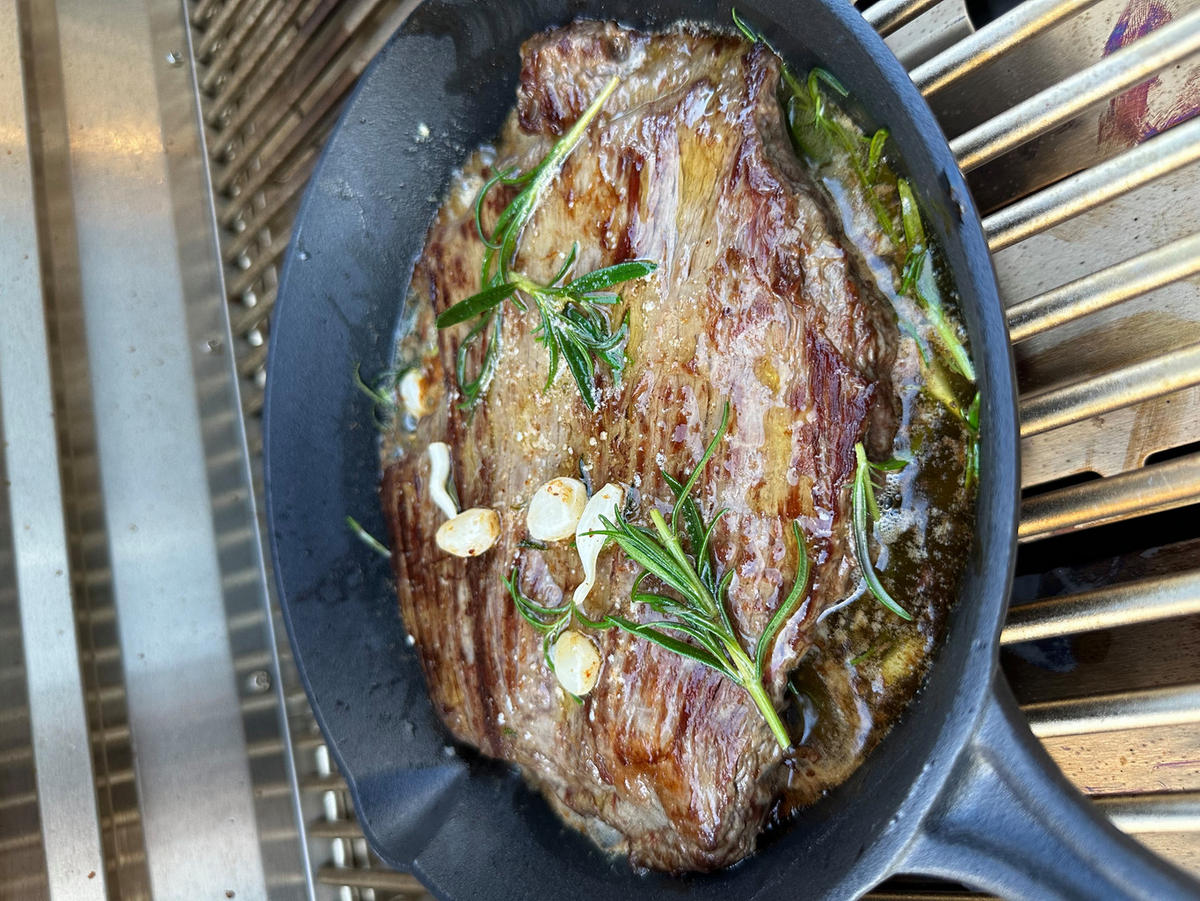 GUSSEISENPFANNE ø 27cm - Schwarz, Metall (35.7/22.2cm) - Grillgott