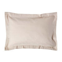 KISSENBEZUG Leinen mit Stehsaum - Beige, Textil (50/90cm) - Homescapes