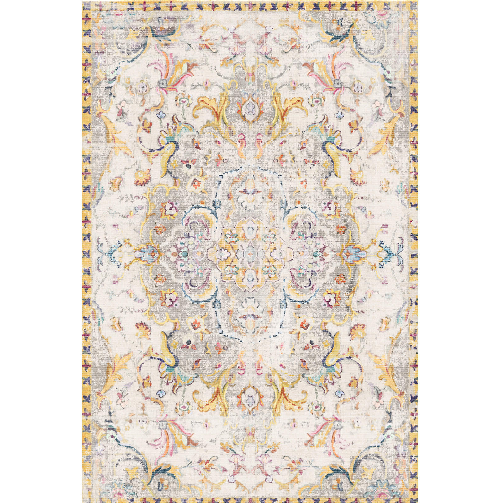TEPPICH Renne 200/300 cm - Multicolor, Textil (200/300cm) - Bamyum