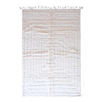 BERBERTEPPICH aus reiner Wolle 190x 290 cm - Weiß, Naturmaterialien (190/290cm) - AFK Living